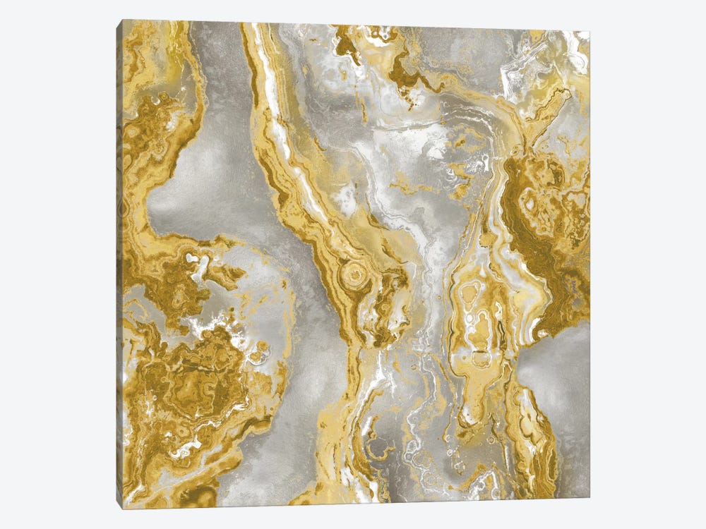 Onyx Golden by Danielle Carson 1-piece Canvas Art