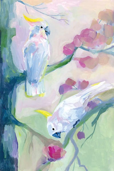 Cockatoos: Cockartoo Pair by Dena Ann Adams