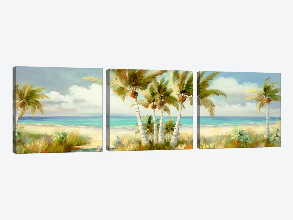 Tropical XII 3-piece Canvas Art Print