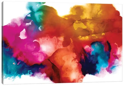 Transform I Canvas Art Print - Colorful Abstracts