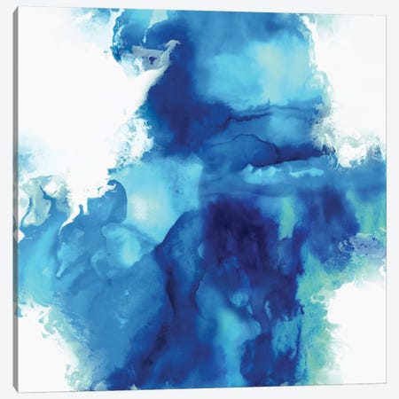 Ascending In Blue I Canvas Print #DAH2} by Daniela Hudson Canvas Art Print