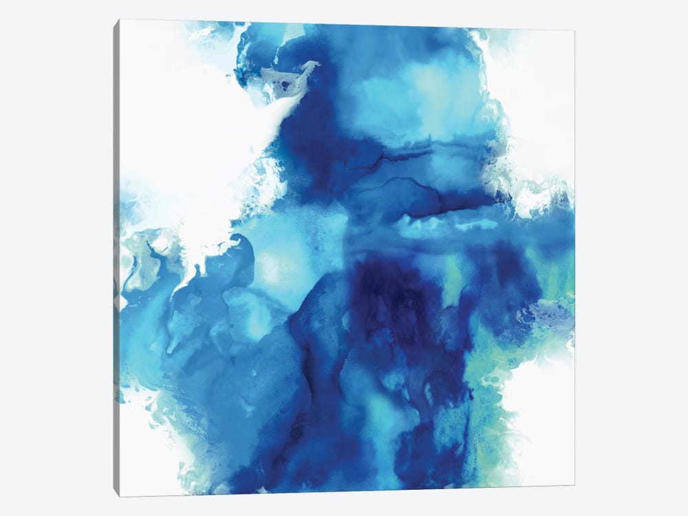 Ascending In Blue I by Daniela Hudson 1-piece Canvas Artwork