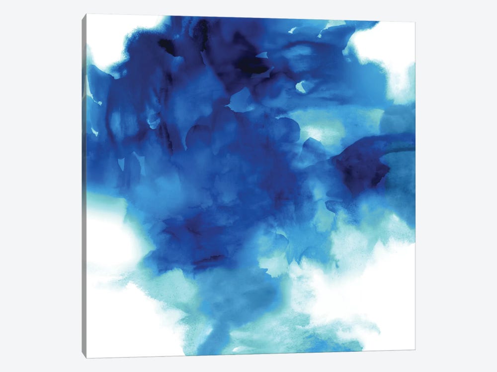 Ascending In Blue II by Daniela Hudson 1-piece Canvas Art Print