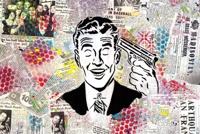 Fun Money by Dakota Dean multi panel art