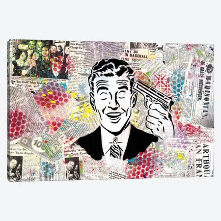 Fun Money Canvas Print #DAK10} by Dakota Dean Canvas Wall Art