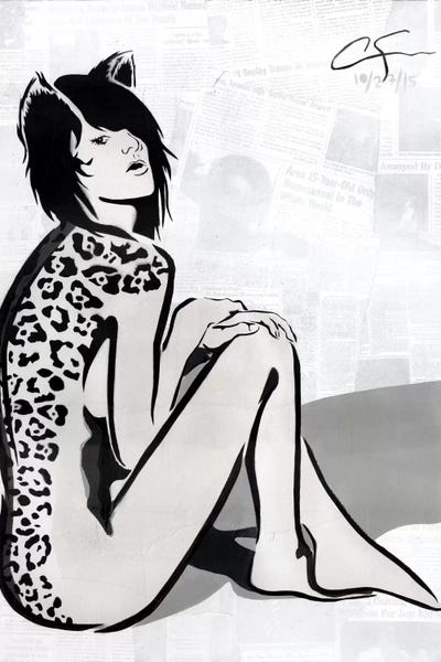 La Gata by Dakota Dean canvas print