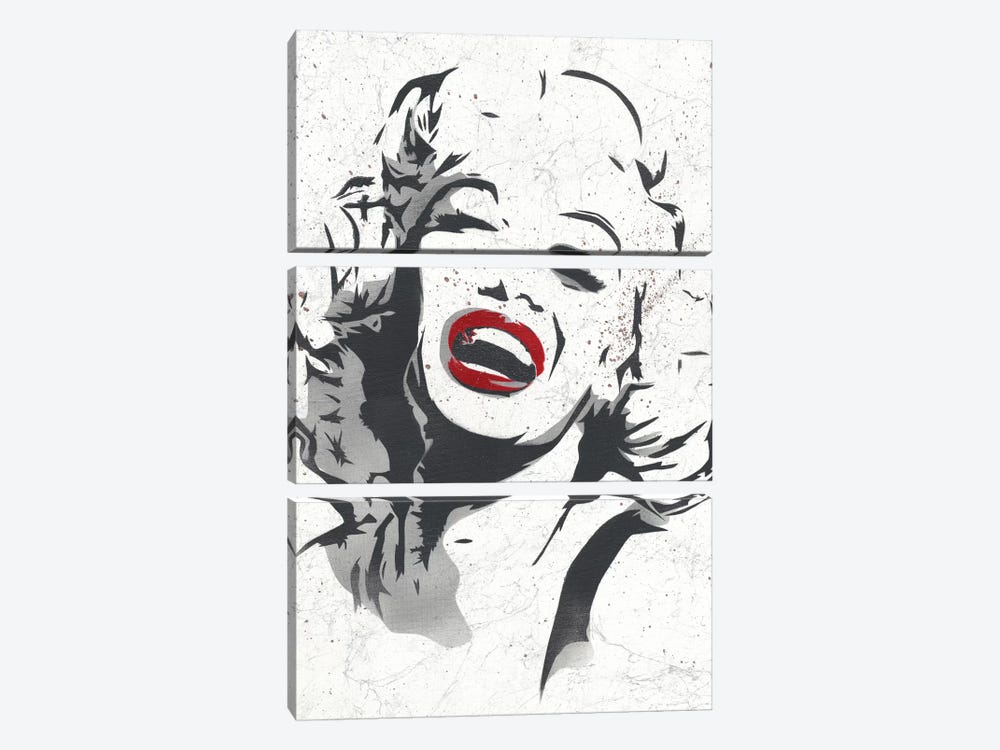 Marilyn II by Dakota Dean 3-piece Canvas Wall Art
