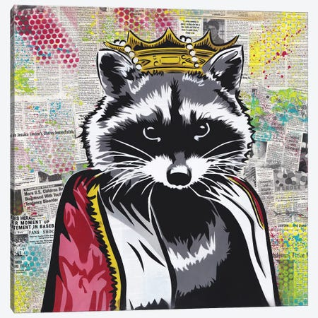 King Of The Streets Canvas Print #DAK32} by Dakota Dean Canvas Art