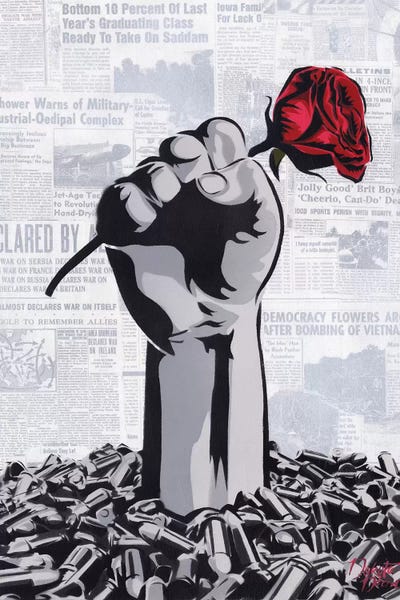 Similar To Banksy: Perseverance by Dakota Dean