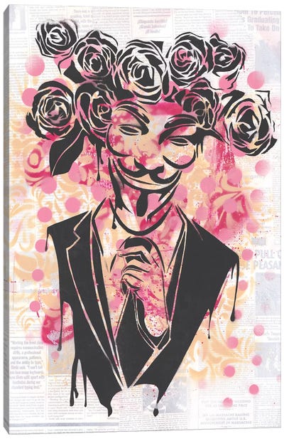 Anonymous II Canvas Art Print
