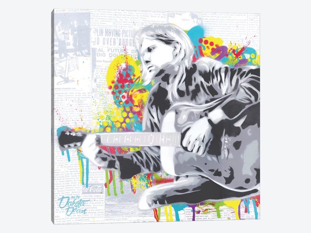 Cobain by Dakota Dean 1-piece Canvas Print
