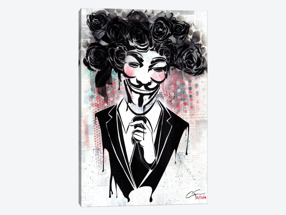 Anonymous by Dakota Dean 1-piece Canvas Print
