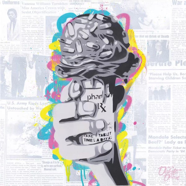 Pop Art Kitchen: RX Cone by Dakota Dean