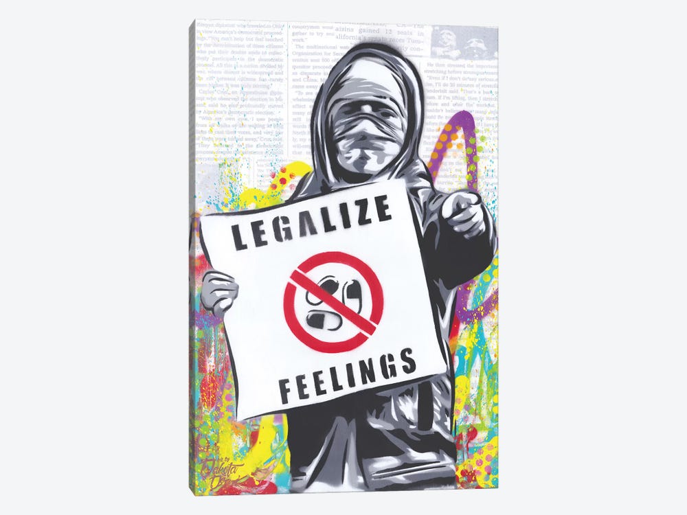 Legalize Feelings by Dakota Dean 1-piece Canvas Art