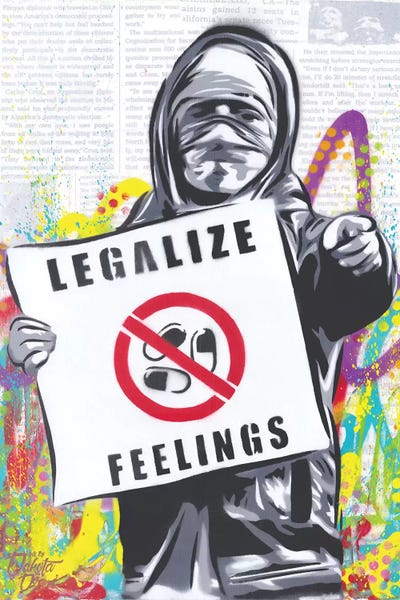 Vibrant Rebellion: Legalize Feelings by Dakota Dean