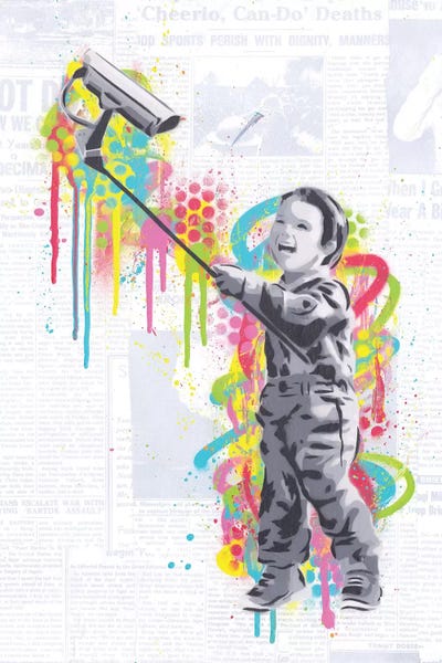 Selfie by Dakota Dean multi panel art