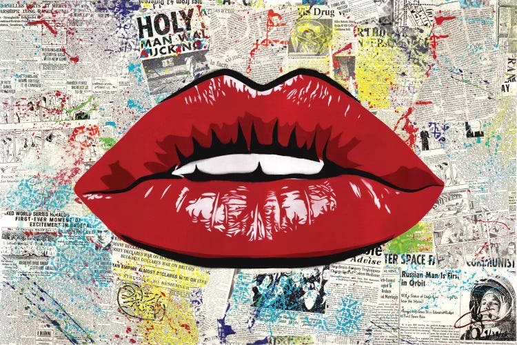 First Kiss by Dakota Dean wall art
