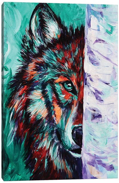 Wolf Canvas Art Print - Lindsey Dahl