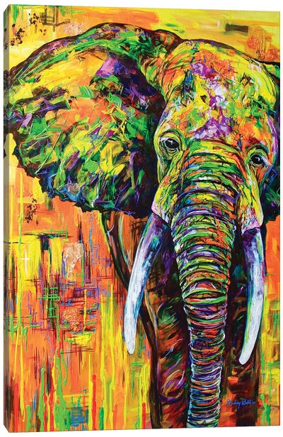Yellowfant Canvas Art Print - Lindsey Dahl