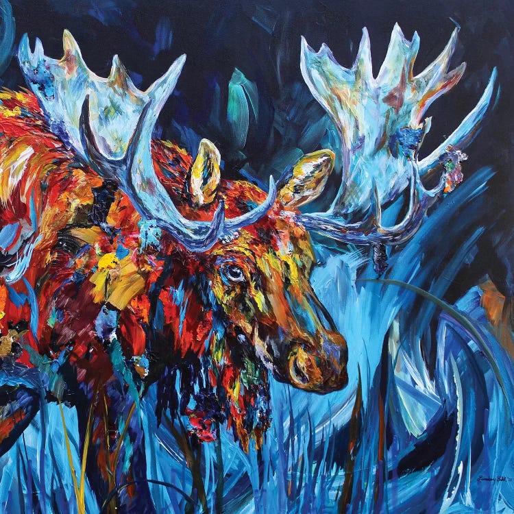 Bull by Lindsey Dahl wall art