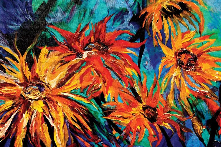 Sunflowers by Lindsey Dahl wall art