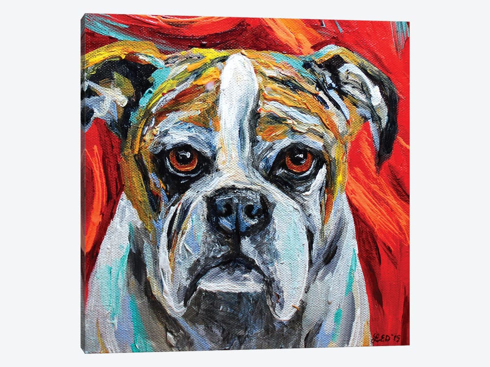 Winston by Lindsey Dahl 1-piece Canvas Wall Art