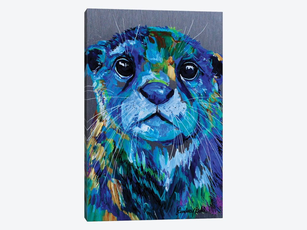 Otter by Lindsey Dahl 1-piece Canvas Art