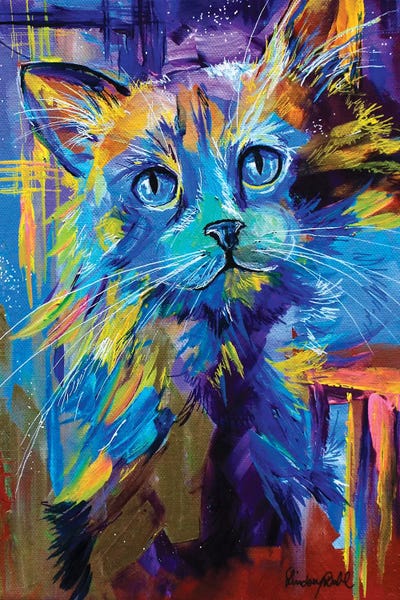 Wallflower by Lindsey Dahl framed canvas print