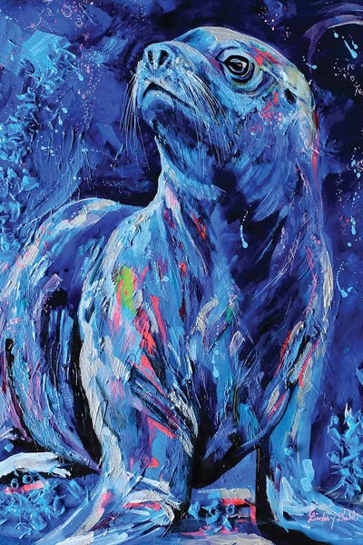 Morley by Lindsey Dahl framed canvas print