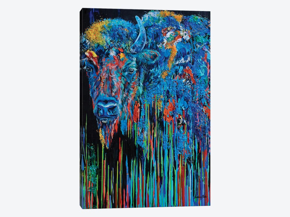 Coat Of Colors by Lindsey Dahl 1-piece Canvas Print