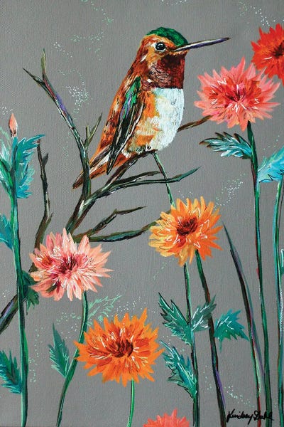 Lindsey Dahl: Humming Dahlias by Lindsey Dahl