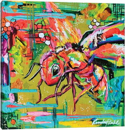 Buzz I Canvas Art Print - Lindsey Dahl