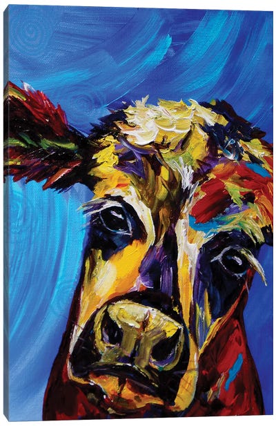 Cow I Canvas Art Print - Lindsey Dahl