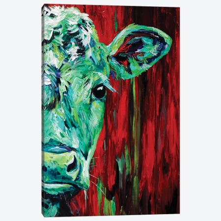 Cow II Canvas Print #DAL21} by Lindsey Dahl Canvas Art