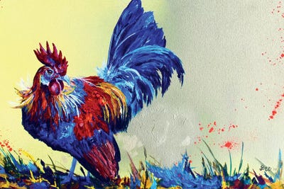 Dutch Bantam by Lindsey Dahl framed canvas print