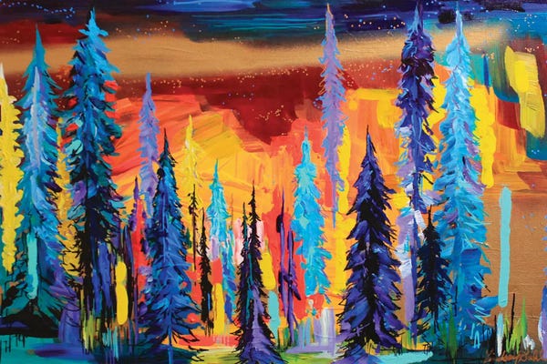 Lindsey Dahl: Fire Sky II by Lindsey Dahl
