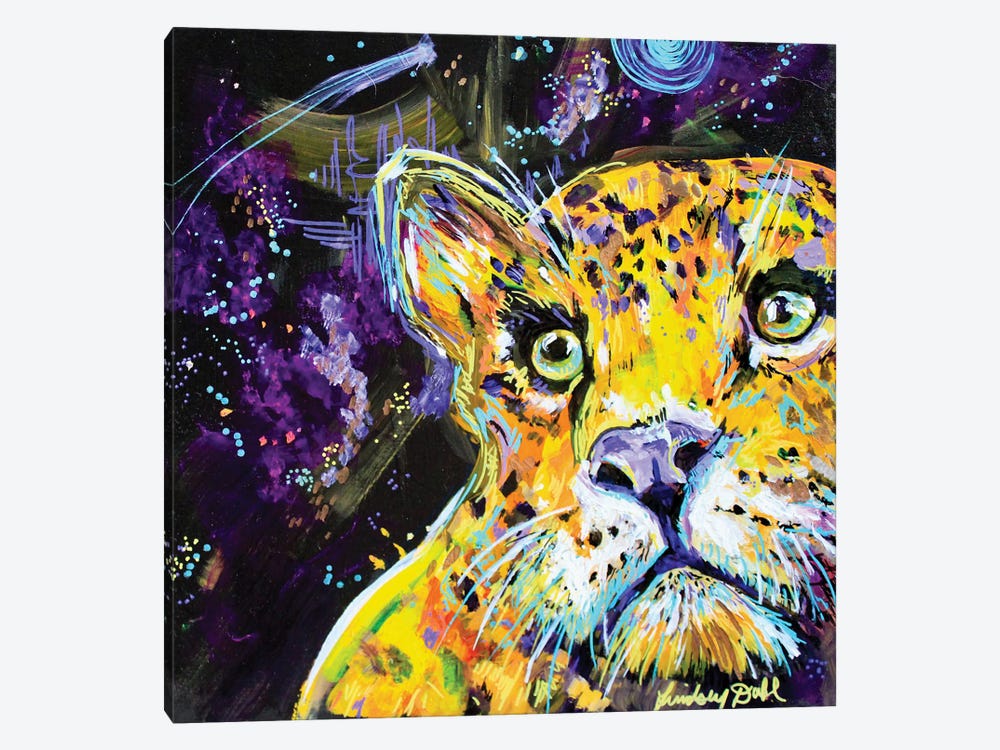Leopard Study by Lindsey Dahl 1-piece Art Print