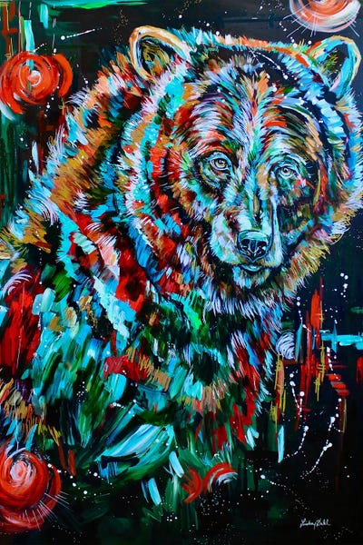 Gingersnap by Lindsey Dahl framed canvas print