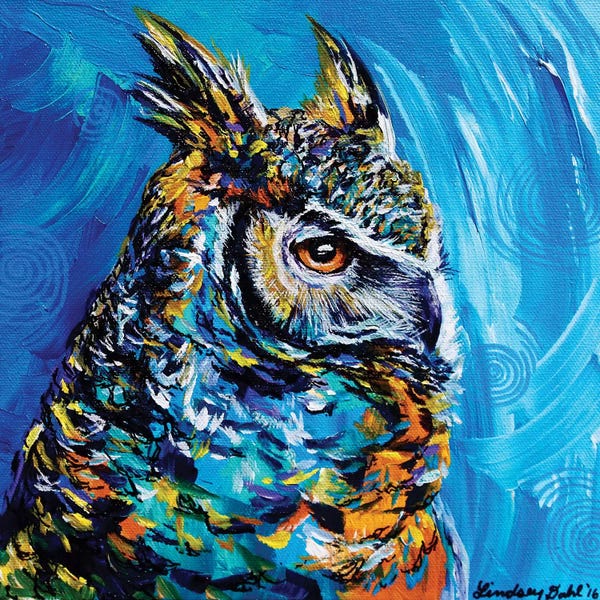 Lindsey Dahl: Eagle Owl by Lindsey Dahl