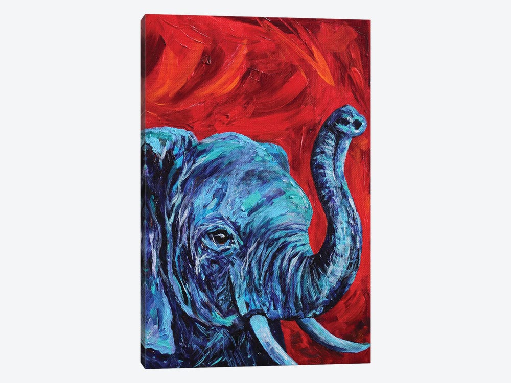 Elephant by Lindsey Dahl 1-piece Canvas Artwork