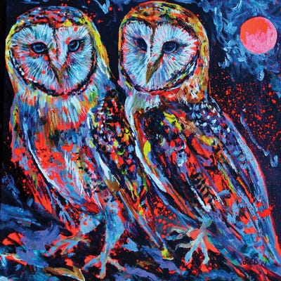 Fire Within by Lindsey Dahl framed canvas print