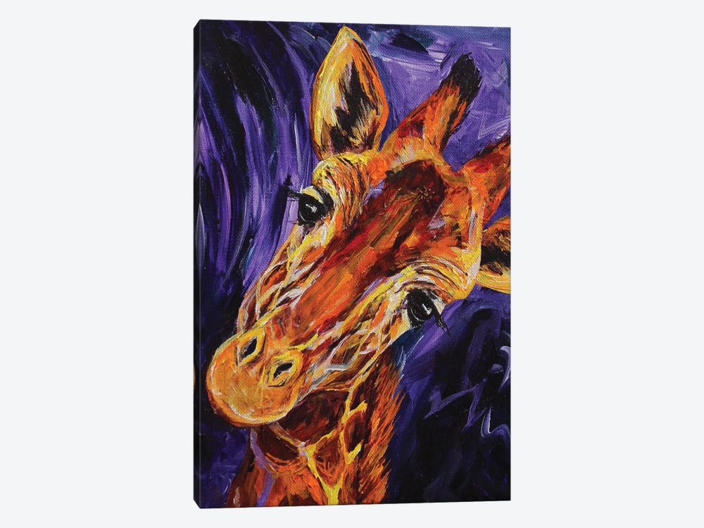 Giraffe by Lindsey Dahl 1-piece Canvas Art Print