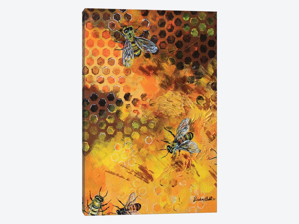 Hive Life by Lindsey Dahl 1-piece Canvas Art Print