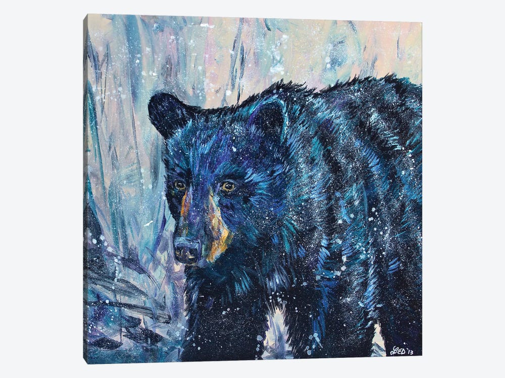 Icy Bear by Lindsey Dahl 1-piece Art Print