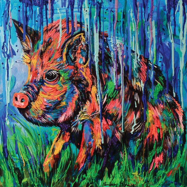 Pigs: It's Raining by Lindsey Dahl