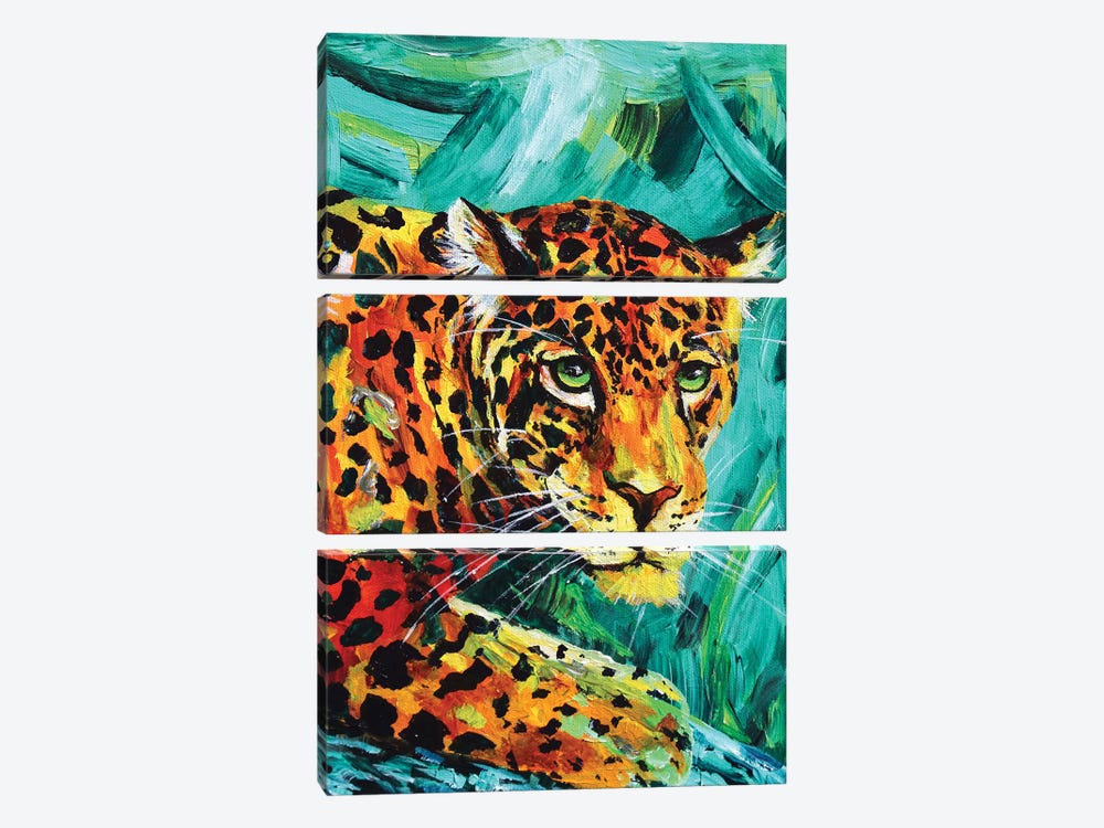 Jaguar by Lindsey Dahl 3-piece Art Print
