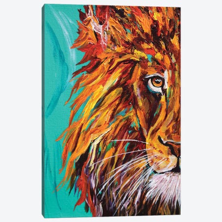 Lion I Canvas Print #DAL58} by Lindsey Dahl Canvas Print