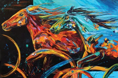 Off The Track by Lindsey Dahl canvas print