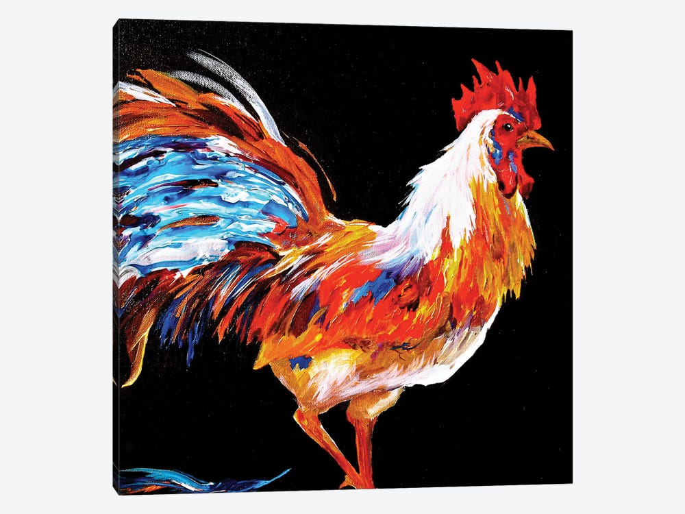 Rooster by Lindsey Dahl 1-piece Art Print
