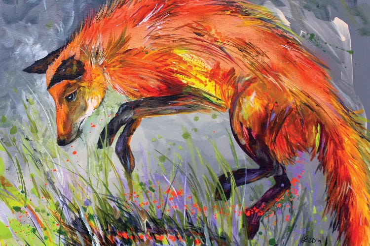 Spring Fox by Lindsey Dahl wall art